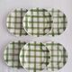 Set of 6 dessert plates Moulin des Loups, Tablecloth