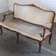 Antique Louis XV style 19th century Sofa, French