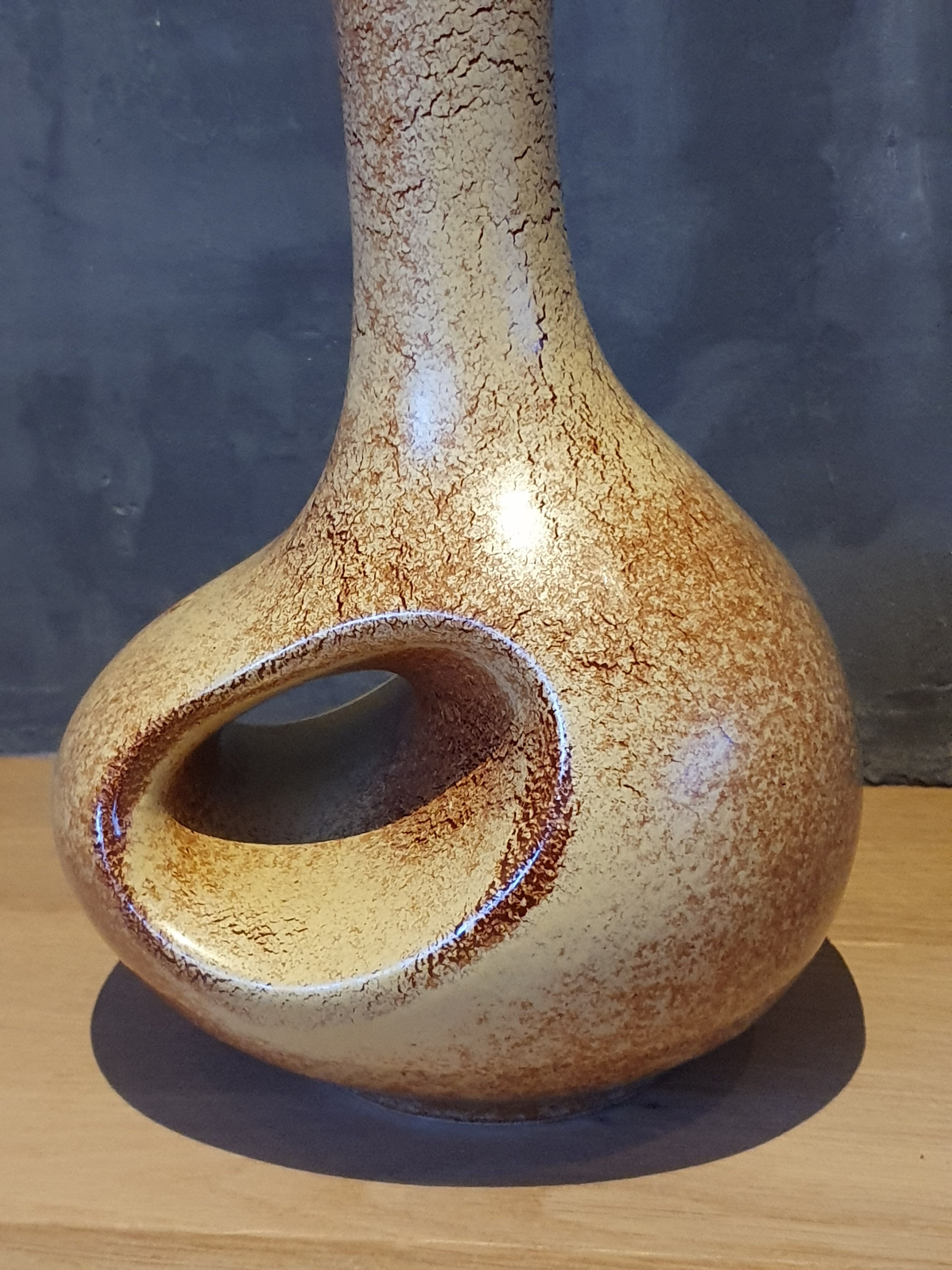 Ceramic vase by Roberto Rigon for Betoncello