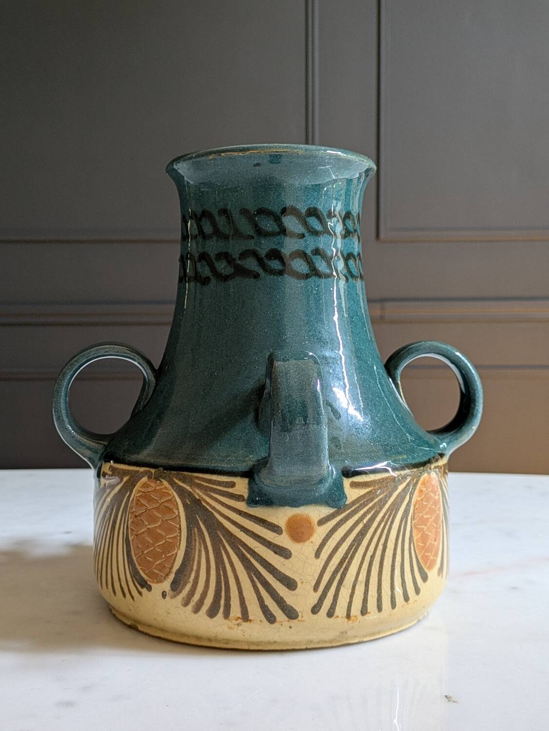 Rare vase by Leon Elchinger.