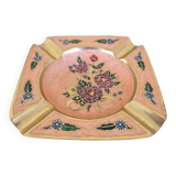 Enamelled bronze ashtray