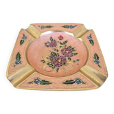 Enamelled bronze ashtray