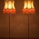 Pair of Bergboms floor lamps, G-024, brass, modern Scandinavian / mid-century style.