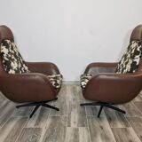 Fauteuils pivotants du milieu du siècle