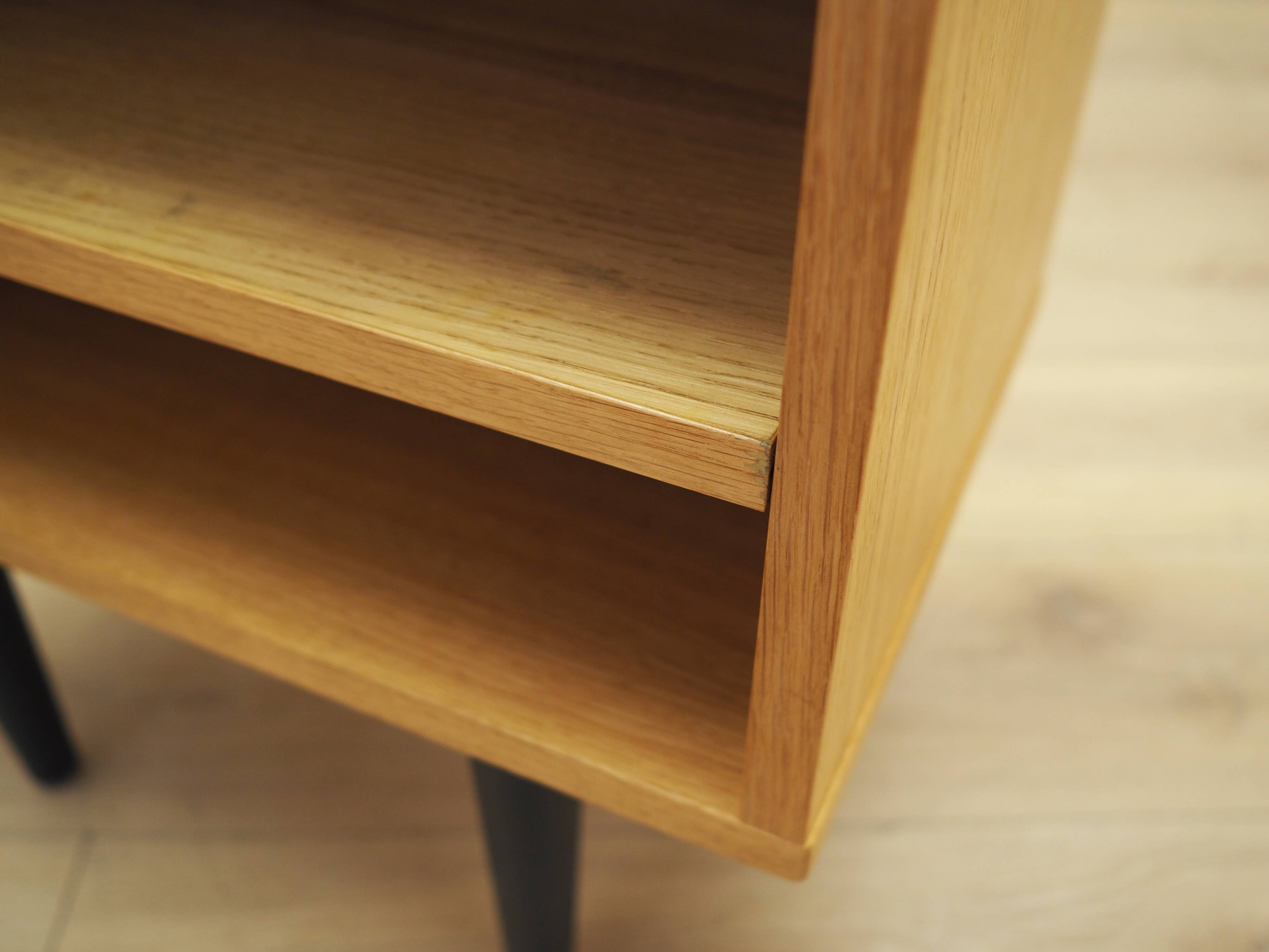 Oak bedside table, Scandinavian design