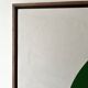 Large contemporary painting Green Forms Audrey Noel dated & signed