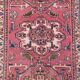 1970s Vintage Turkish Hand-Knotted Wool Cotton Pink Runner Rug 95x320