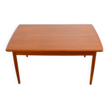 Grande table à manger scandinave avec rallonges 1960s ( 6 à 12 personnes )