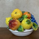 Ceramic fruit basket