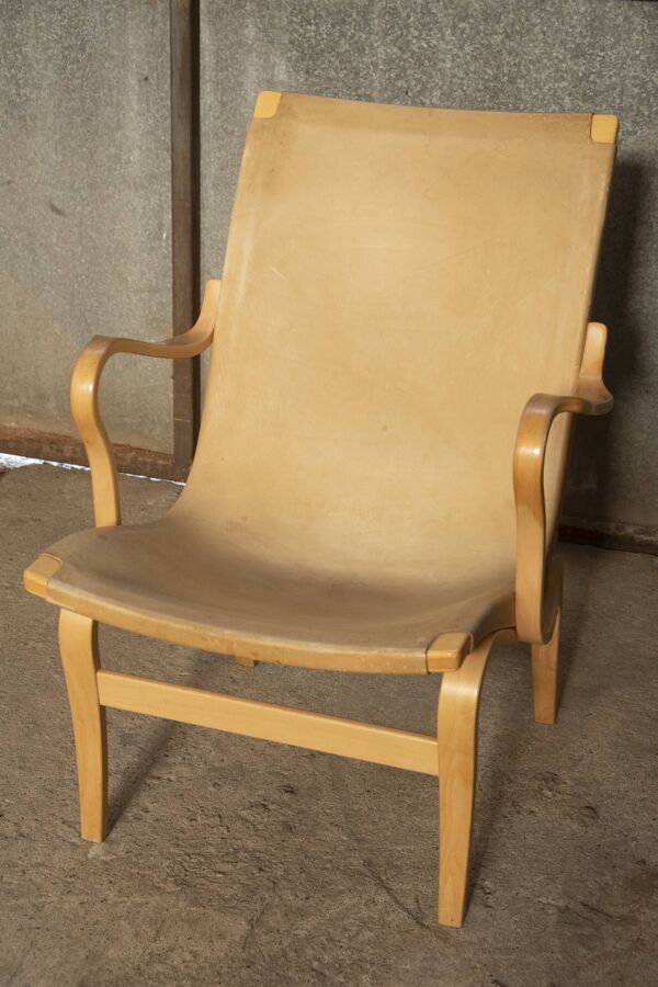 2x Bruno Mathsson ''Eva'' Lounge Chair by Dux, Sweden