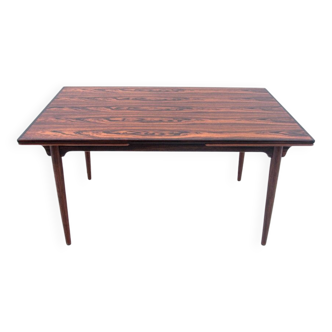 Rosewood table, Denmark, 1960s. After restoration.