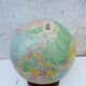 Globe terrestre Girard et Barrère socle bois