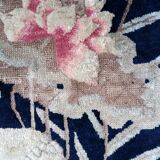 Antique 1890s Chinese Peking rug with crane design 95cm x 152cm