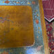 Chinese, Asian wooden coffee table nature peacock scene