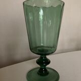 Venetian vase in blown glass from Empoli