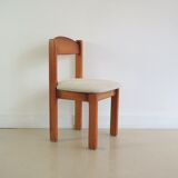 Solid wood chair