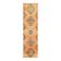 1970s Vintage Turkish Hand-Knotted Wool Cotton Orange Runner Rug 88x337
