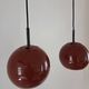 Pair of vintage eyeball pendants