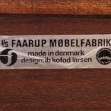 Rosewood sideboard, Danish design, 1970s, designer: Ib Kofod Larsen, manufacturer: Faarup Møbelfabrik