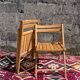 Pair of 80' folding chairs