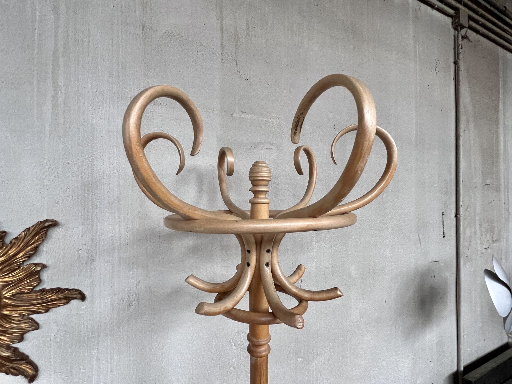 Hat rack coat rack bistro parrot vintage retro