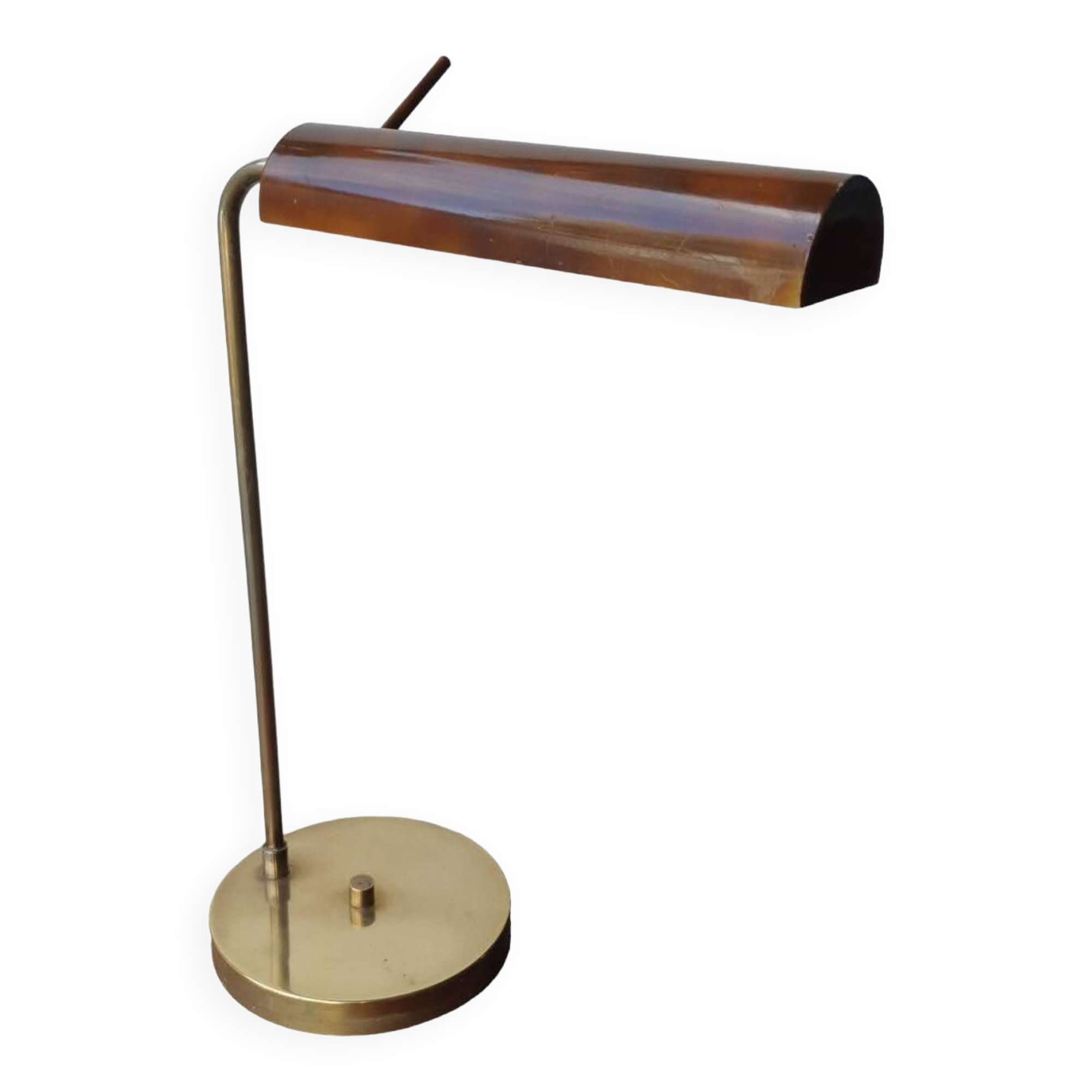 Vintage brass desk lamp