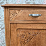 Art Deco oak grand buffet