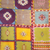 Tapis turc coloré