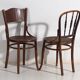 Antique dining chairs (c.1920). Set of 6 pieces no.3