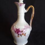 Spirits service for 4 people (6 pieces) in Paris porcelain, signed and numbered