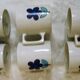 Set of 6 cups and 6 saucers vintage Louis lourioux