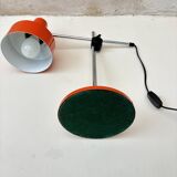 Orange desk lamp 70s