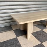 Table basse vintage en travestin