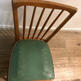 Set of 6 vintage charles Ramos chairs 60s
