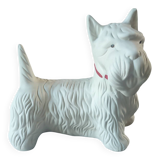 Ceramic zoomorphic dog statue