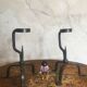 Iron candlestick