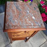 Pitchpin bedside table