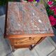 Pitchpin bedside table