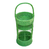 Green portable bar from the 70s-80s