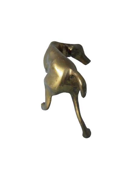 Brass dog