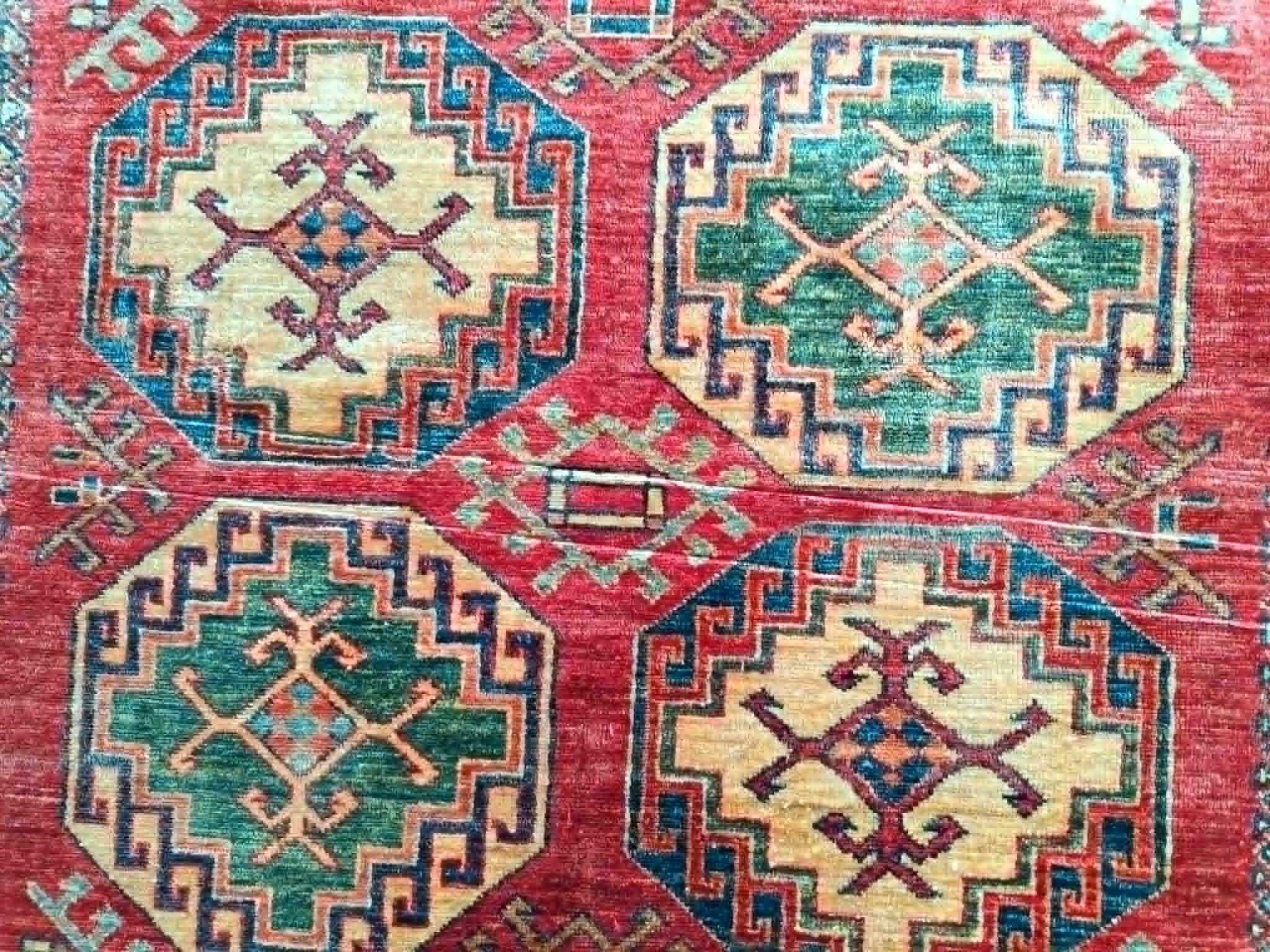 Handmade Caucasian rug