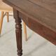 1940s farmhouse table in solid oak