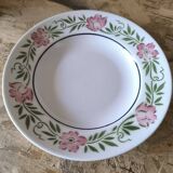 Set of 8 vintage earthenware plates