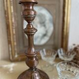 Vintage copper brass candle holder