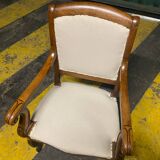 Restoration period armchair with crosses