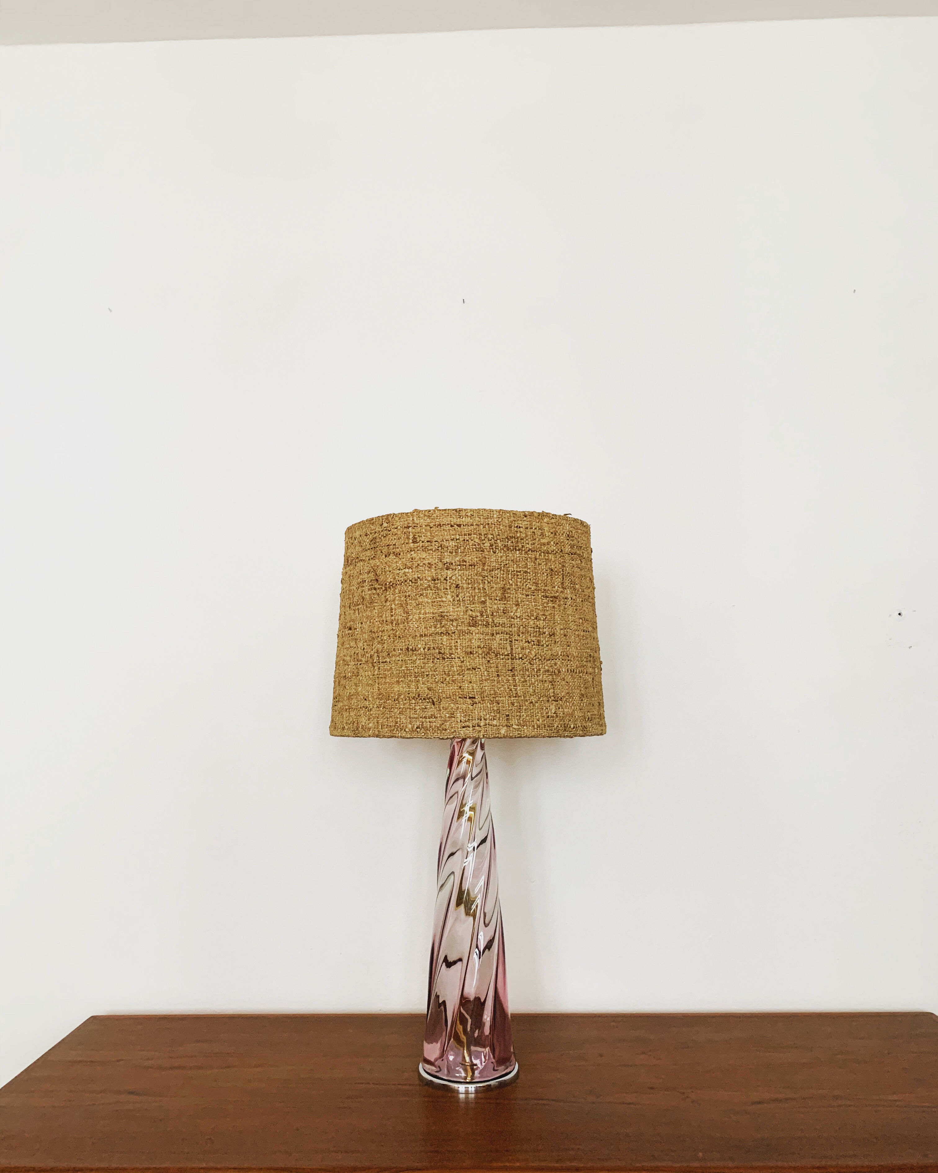 Large Murano glass table lamp