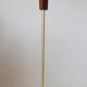 Vintage teak floor lamp from the 60s – renovated & chic design