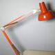Lampe orange archi 1970