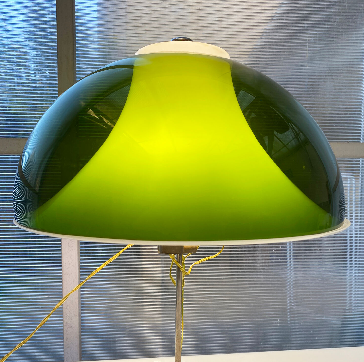 Lamp Stilux Milano Green 60s
