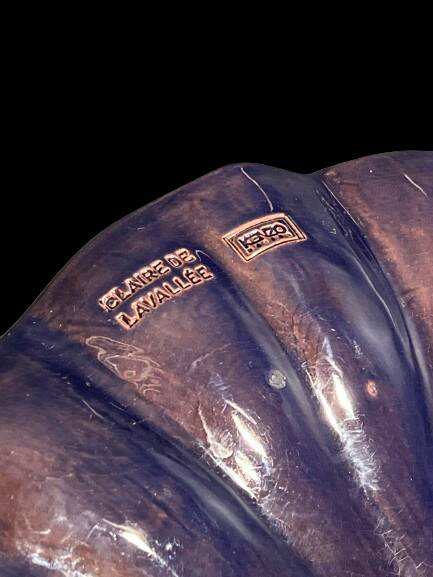 Claire de Lavallée ceramic dish for Kenzo